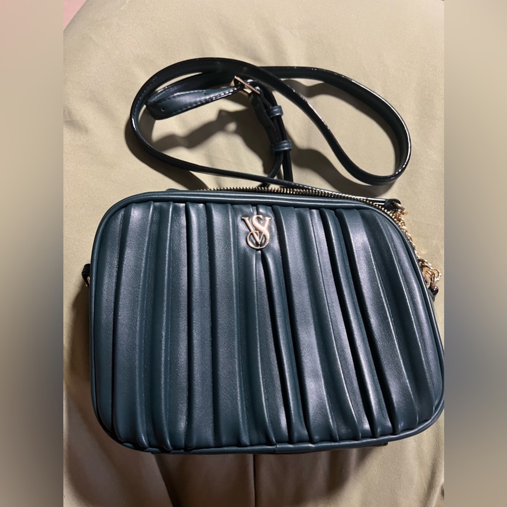 Victoria secrets crossbody pleated front bag